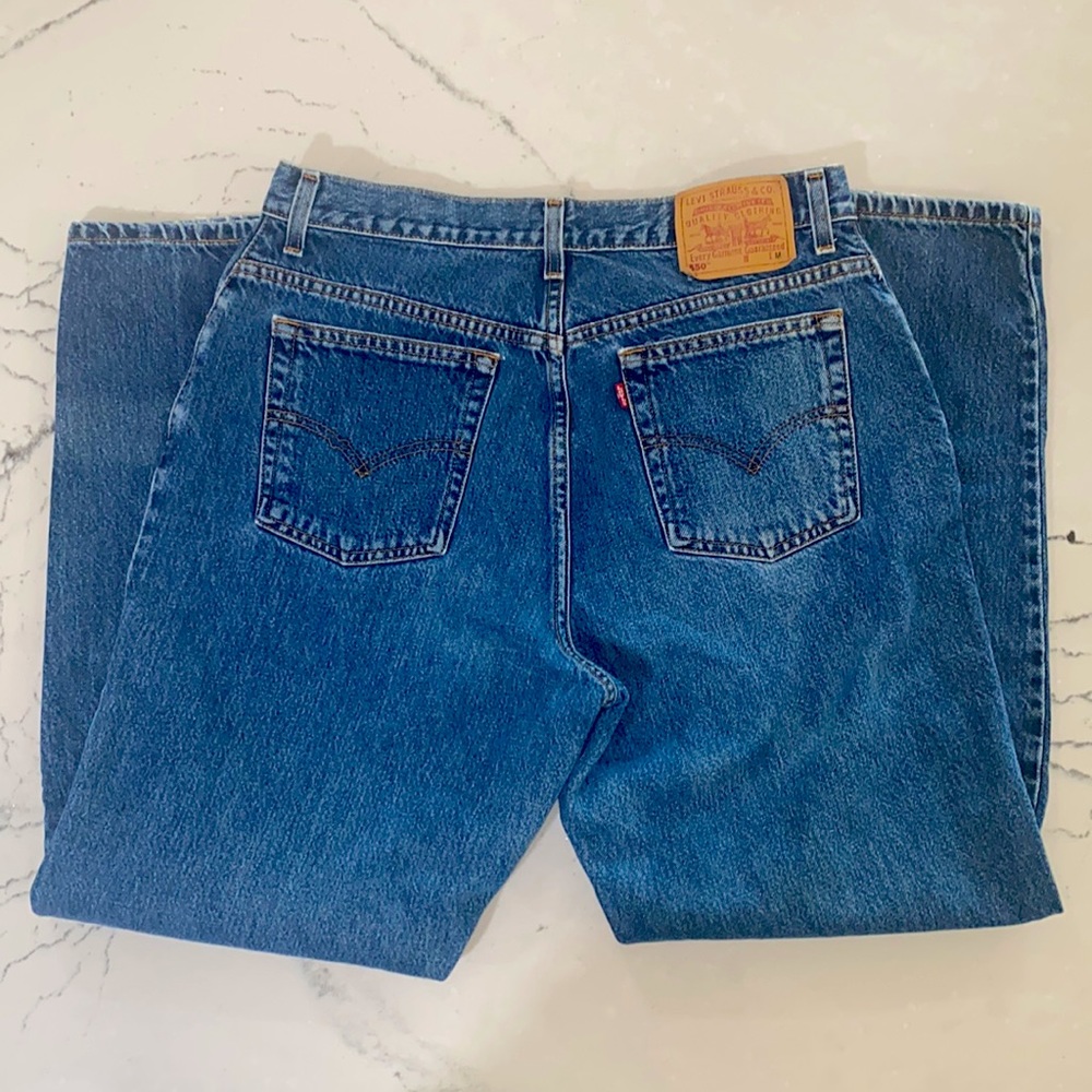 Vintage Levi’s 550 Relaxed Fit Tapered Leg Jeans - Picture 2 of 7